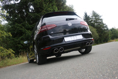 VW Golf VII R - 4-Motion final silencer right/left - 2x115x8