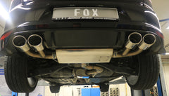 VW Golf VII R - 4-Motion final silencer right/left - 2x115x8