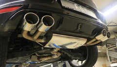 VW Golf VII R - 4-Motion final silencer right/left - 2x115x8