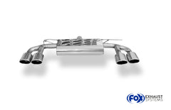 VW Golf VII R - 4-Motion final silencer right/left - 2x115x8