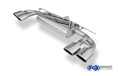 VW Golf VII R - 4-Motion final silencer right/left - 2x115x8