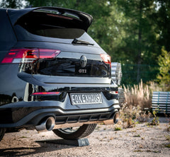 VW Golf 8 GTI Silenciador final y presilenciador, salida derecha/izquierda 80 mm - Fox