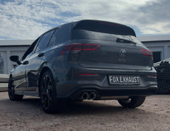 Silenciador trasero VW Golf 8 GTD - 2x90 tipo 25 - Fox