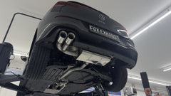 Silenciador trasero VW Golf 8 GTD - 2x90 tipo 25 - Fox