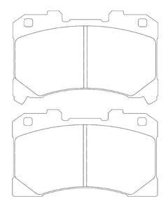 Pastillas delanteras Pro Comp 6614PC – Toyota Yaris GR (PBS)