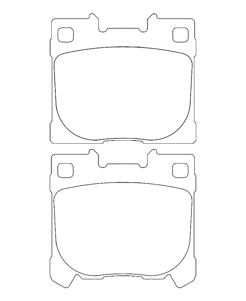 Pastillas traseras 6714 Pro Comp – Toyota Yaris GR (PBS)