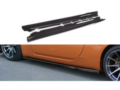 Taloneras laterales (side splitters) compatibles con Nissan 350Z - Maxton Design
