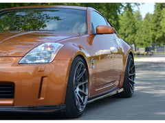 Taloneras laterales (side splitters) compatibles con Nissan 350Z - Maxton Design