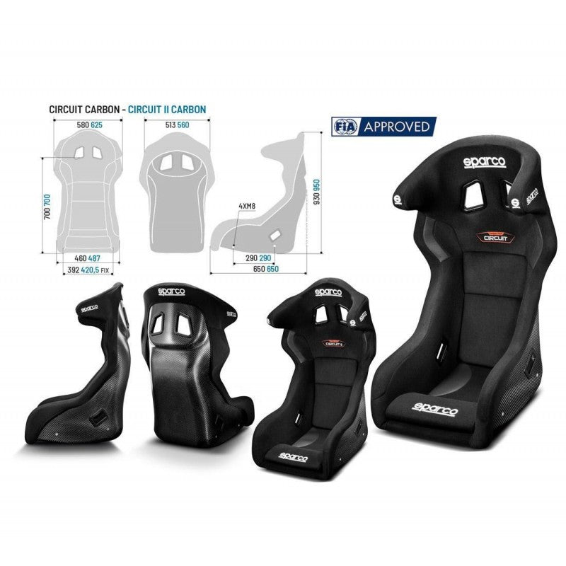 ASIENTO LIGHTER CIRCUIT CARBON