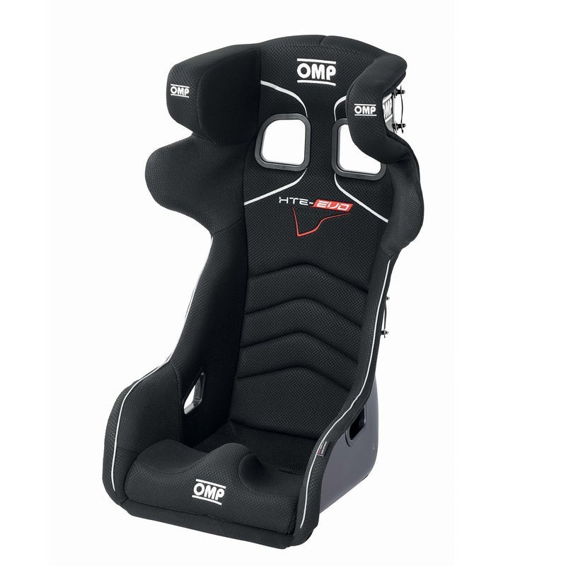 ASIENTO RACING OMP HTE EVO2 FIBRA DE VIDRIO FIA 8855-2021 NEGRO