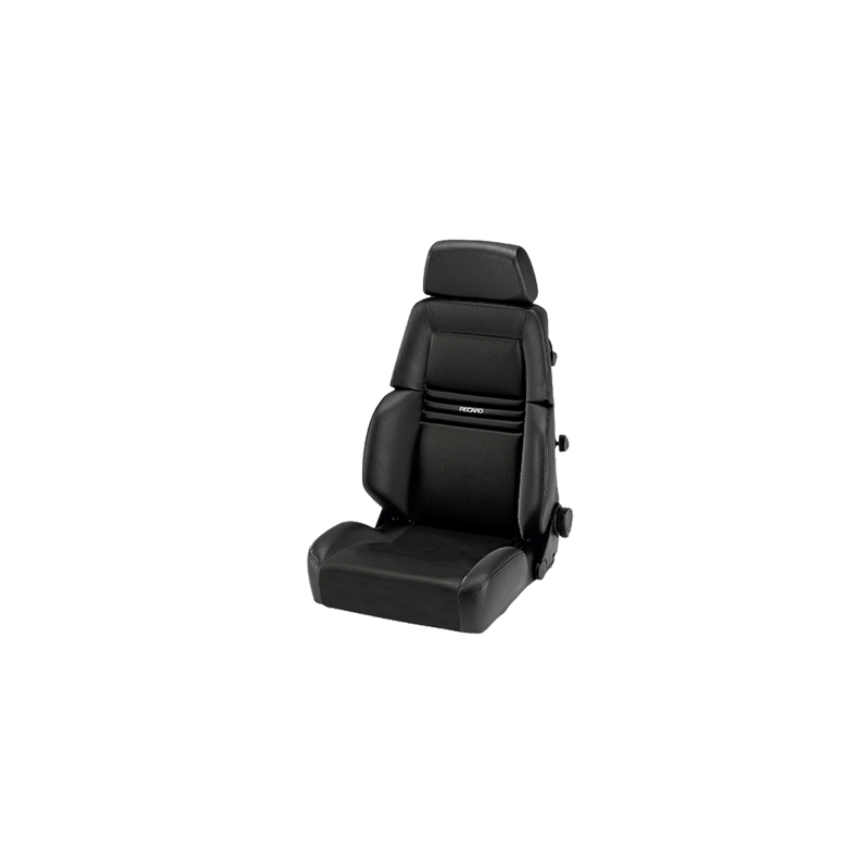 ASIENTO RECARO EXPERT EXPERT S (LT/F) DINAMICA NEGRO/PIEL ARTIFICIAL NEGRO PILOTO&COPILOTO