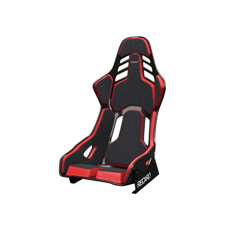 ASIENTO RECARO PODIUM NEGRO/ROJO ABE + FIA L PILOTO