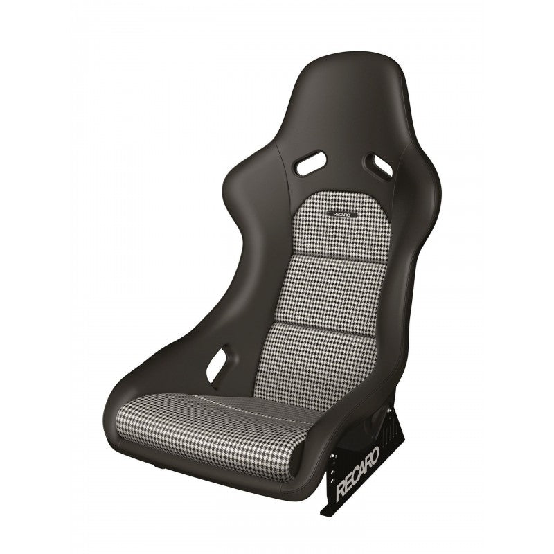 ASIENTO RECARO POLE POSITION CLASSIC LINE PIEL NEGRO / PEPITA