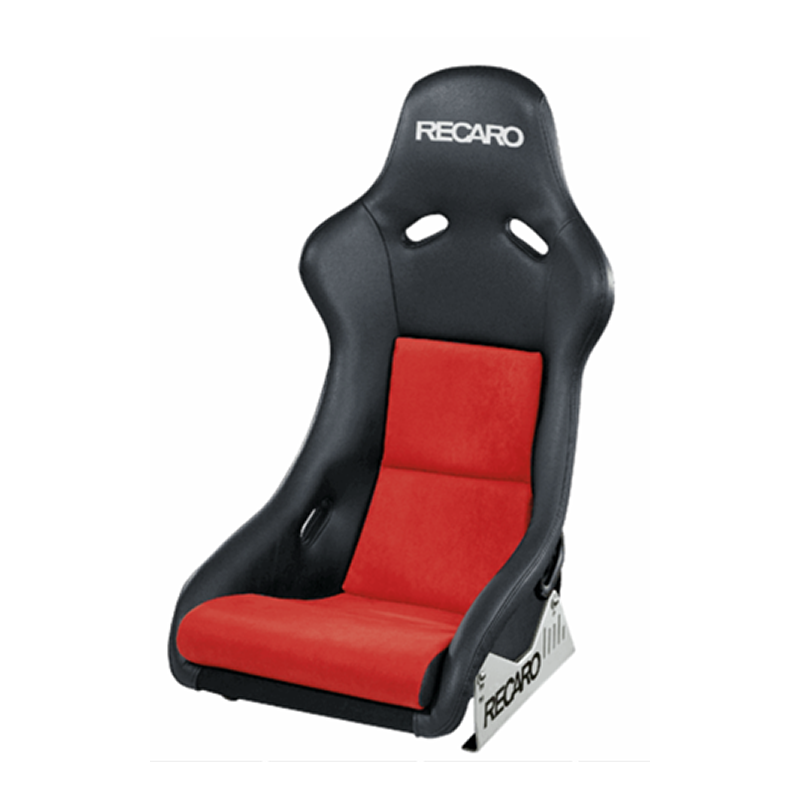 ASIENTO RECARO (TUV) POLE POSITION - PIEL ARTIFICIAL NEGRO/DINAMICA ROJO PILOTO&COPILOTO