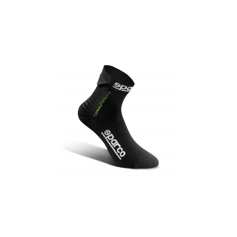 CALCETINES HIPERSPEED NEGRO/VERDE