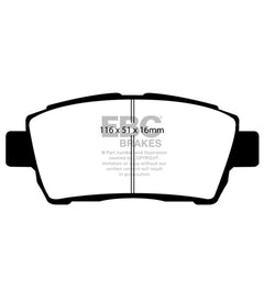 Pastilla Freno EBC GreenStuff Delantera DP21295