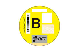 Etiquetas Ambientales DGT Motos Tipo B