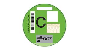 Etiquetas Ambientales DGT Motos Tipo C