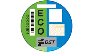 Etiquetas Ambientales DGT Motors Tipo ECO