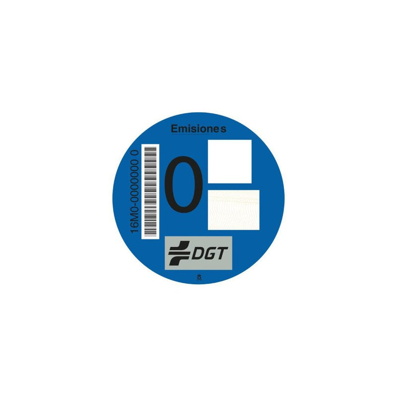 Etiquetas Ambientales DGT Motors 0 Emisiones