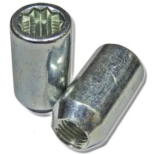 Tuerca Estrella 12x1.5x37 Zinc-PL. 12 20mm