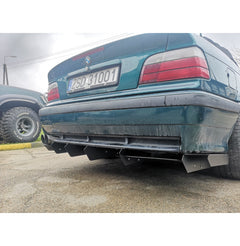 DIFUSOR ADICIONAL PARA PARACHOQUES TRASERO BMW E36 UNIVERSAL AJUSTABLE