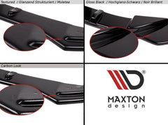 Lip delantero v.6 + flaps hyundai i30 n mk3 hatchback/fastback - Maxton Design