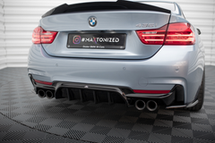 Difusor trasero BMW 4 Coupe / Gran Coupe / Cabrio M-Pack F32 / F36 / F33 ( Version cola escape por ambos lados )