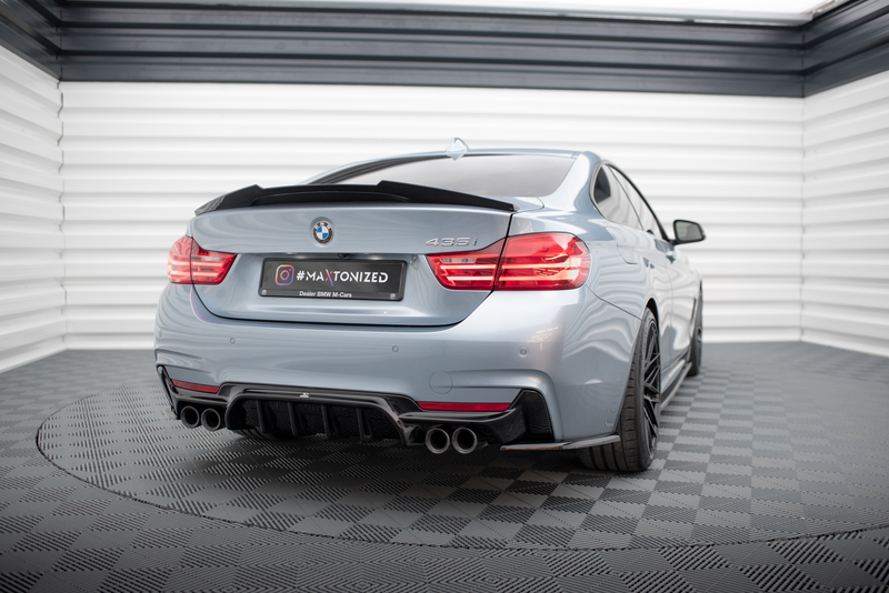 Difusor trasero BMW 4 Coupe / Gran Coupe / Cabrio M-Pack F32 / F36 / F33 ( Version cola escape por ambos lados )