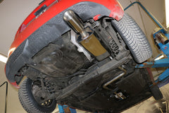 Silenciador trasero JHH para Ford Fiesta MK8 - 1x100 Tipo 25 - Fox