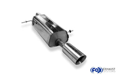 Silenciador trasero JHH para Ford Fiesta MK8 - 1x100 Tipo 25 - Fox
