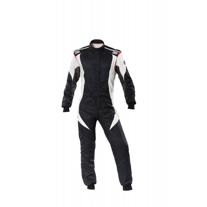 TRAJE DE CARRERAS FIRST EVO FIA 8856-2018 NEGRO/BLANCO