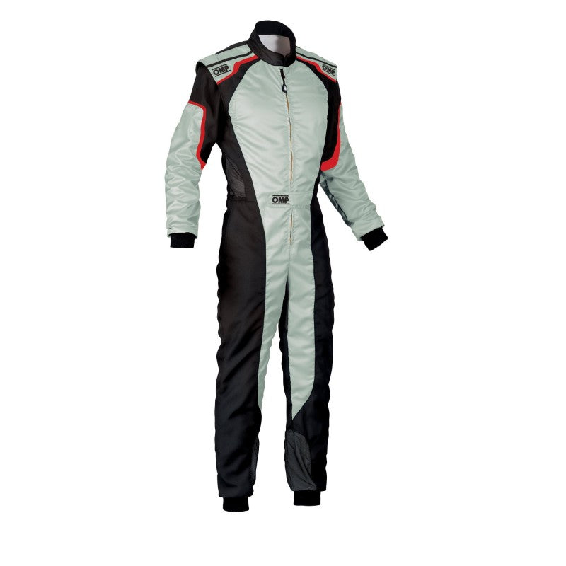 TRAJE DE CARRERAS KS-3 KART (PARA NIÑOS) GRIS/NEGRO