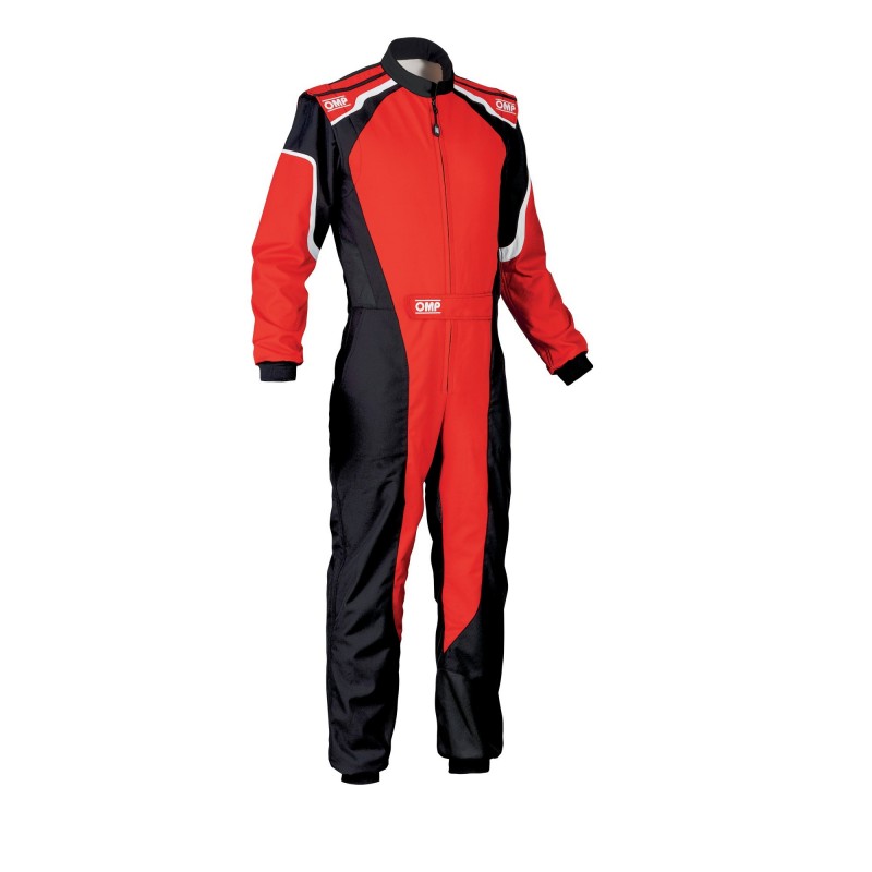 TRAJE DE CARRERAS KS-3 KART (PARA NIÑOS) NEGRO/ROJO