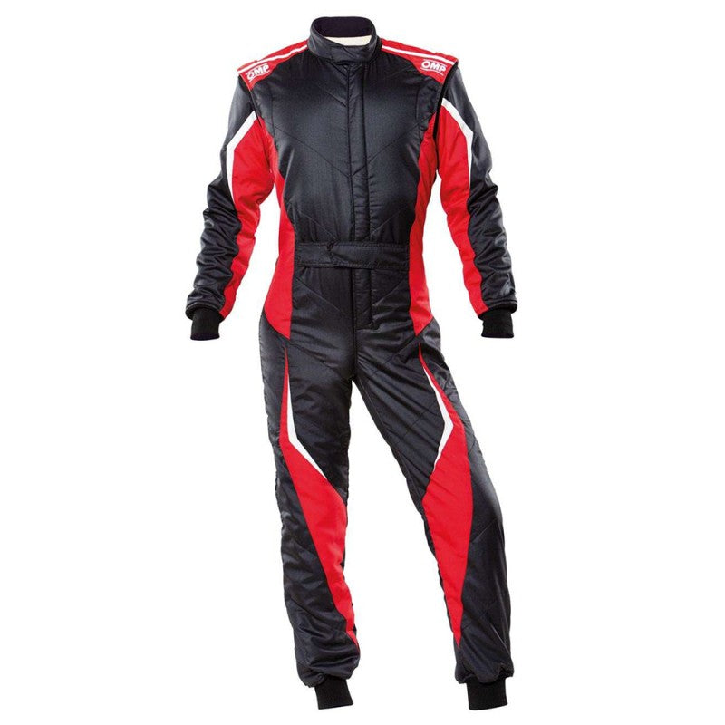 TRAJE DE CARRERAS TECNICA EVO FIA 8856-2018 NEGRO/ROJO