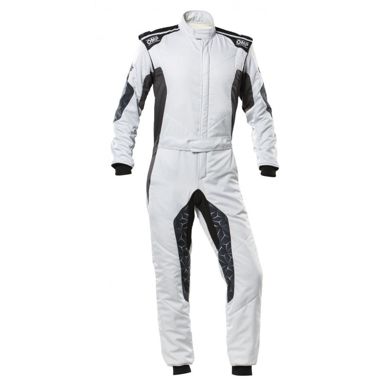 TRAJE DE CARRERAS TECNICA HYBRID FIA 8856-2018 GRIS/NEGRO