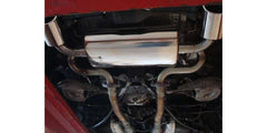 Silencioso final con salidas derecha/izquierda ovaladas CE – Nissan 370Z (Fox Exhaust)