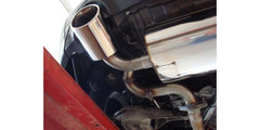 Silencioso final con salidas derecha/izquierda ovaladas CE – Nissan 370Z (Fox Exhaust)
