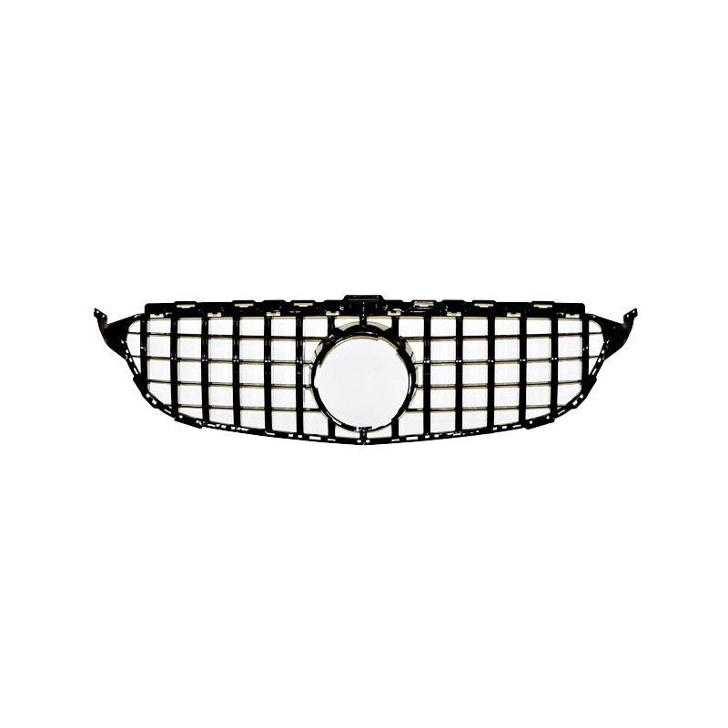 Parrilla Mercedes Clase C W205 2014-2018 Look GTR Black