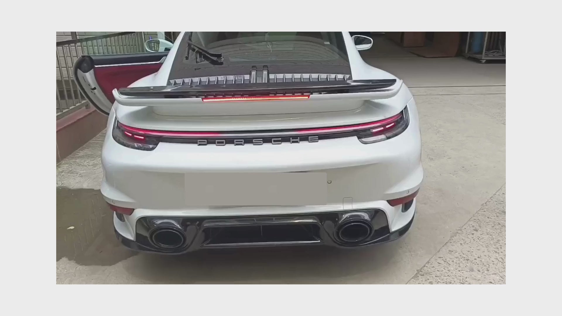 Alerón Porsche 992 Cabrio 2019-2023