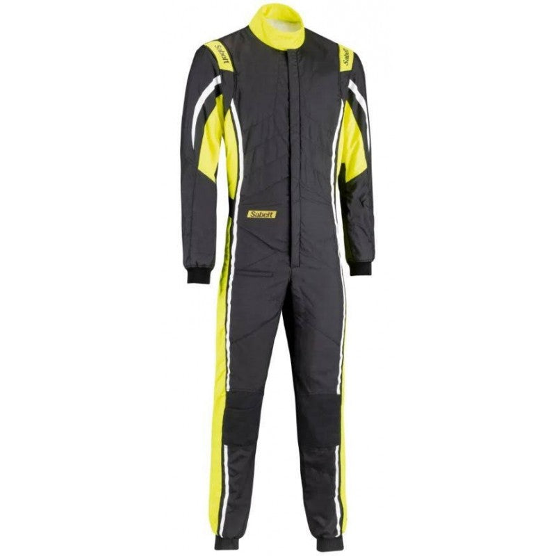 TRAJE FIA HERO TS10 SUPERLIGHT FIA8856-2018 NEGRO/FLUO YELLOW