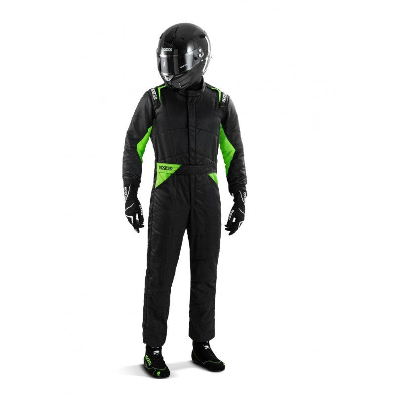 TRAJE R566 SPRINT NEGRO/VERDE