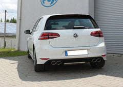 VW Golf VII Facelift eje trasero rígido silenciador final derecho - Fox