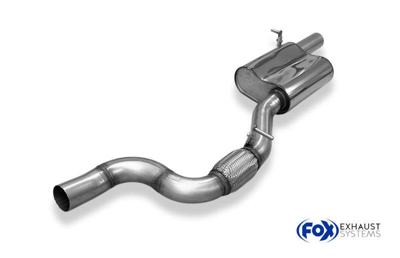 VW Golf VII R - 4-Motion Front silencer 