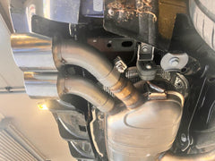 Colas de escape derecho/izquierdo para VW Golf 8 R - 2x100 tipo 25 derecho/izquierdo - Fox