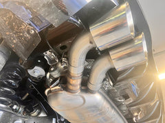 Colas de escape derecho/izquierdo para VW Golf 8 R - 2x100 tipo 25 derecho/izquierdo - Fox