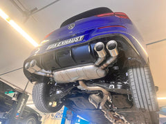 Colas de escape derecho/izquierdo para VW Golf 8 R - 2x100 tipo 25 derecho/izquierdo - Fox