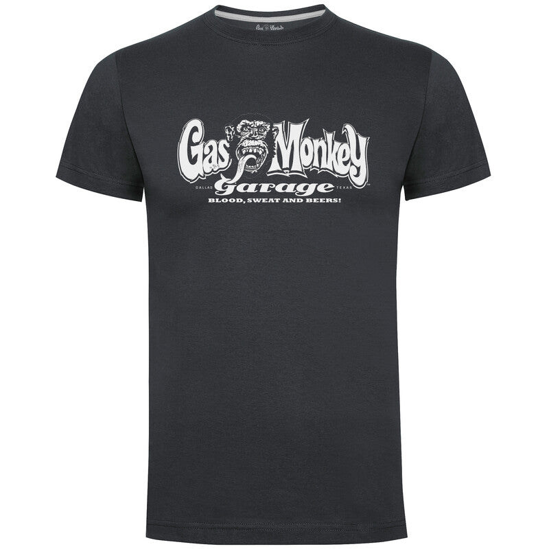 Camiseta Gas Monkey Gris - Talla S