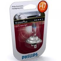 Bombilla Philips vision plus h7 12v 55w 50% más de luz