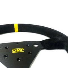 VOLANTE OMP 320MM GAMUZA NEGRO